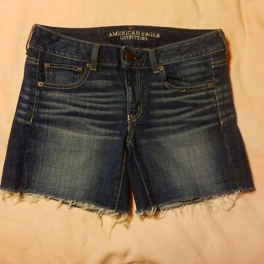 American Eagle Outfitters Denim Stretch Shorts, Size 6